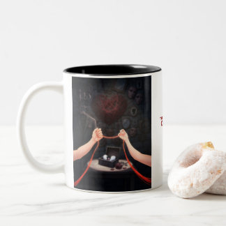 Tasse 2 Couleurs The Red Thread of Fate Aesthetic Soulmates Two-Ton