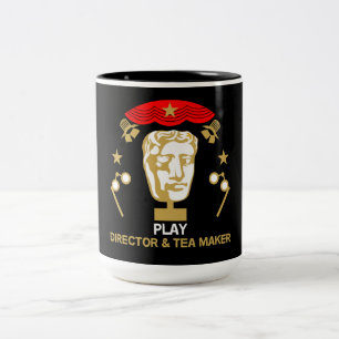 Tasse 2 Couleurs Théâtre Directeur dramatique Joues