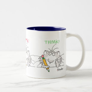 Tasse 2 Couleurs THIMK ! par Boynton
