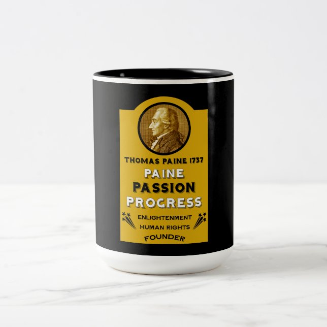 Tasse 2 Couleurs Thomas Paine (Centre)