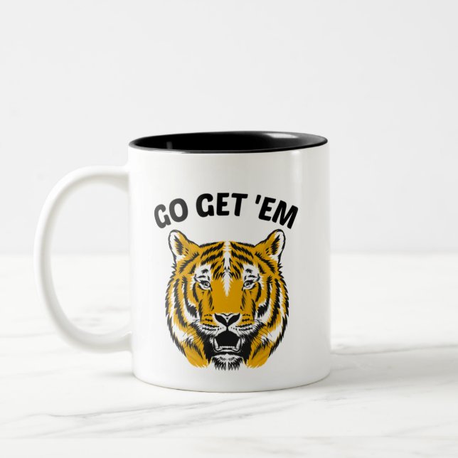 TASSE 2 COULEURS TIGER ALLEZ LES CHERCHER (Gauche)