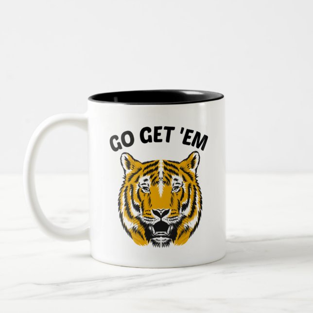 TASSE 2 COULEURS TIGER ALLEZ LES EUX (Gauche)