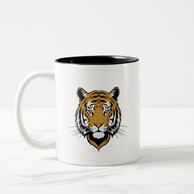 Tasse 2 Couleurs tiger tea cup (Gauche)