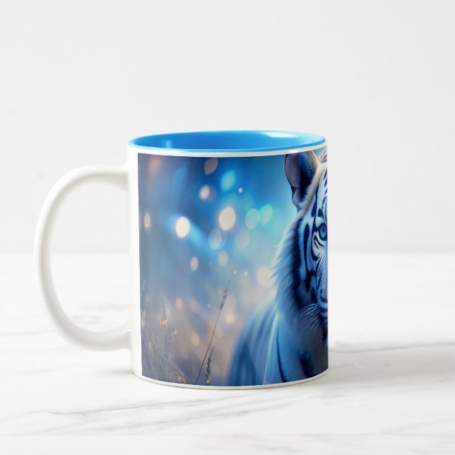 Tasse 2 Couleurs Tigre blanc (Gauche)
