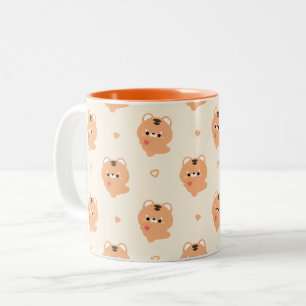 Tasse 2 Couleurs Tigre d'amour mignon