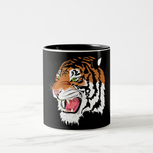 Tasse 2 Couleurs tigre de sumatrane (Centre)
