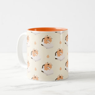 Tasse 2 Couleurs Tigre fatigué mignon