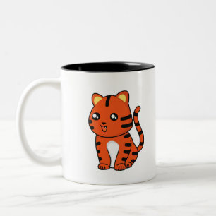 Tasse 2 Couleurs Tigre mignon