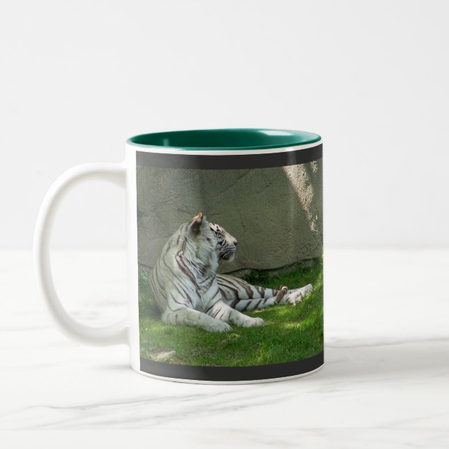 Tasse 2 Couleurs Tigres blancs (Gauche)