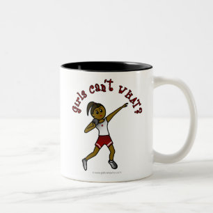Tasse 2 Couleurs Tir rouge foncé