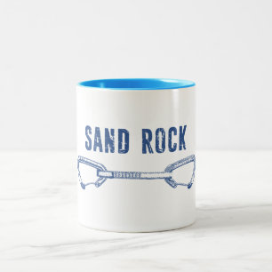 Tasse 2 Couleurs Tirage rapide pour l'escalade à Sand Rock Alabama