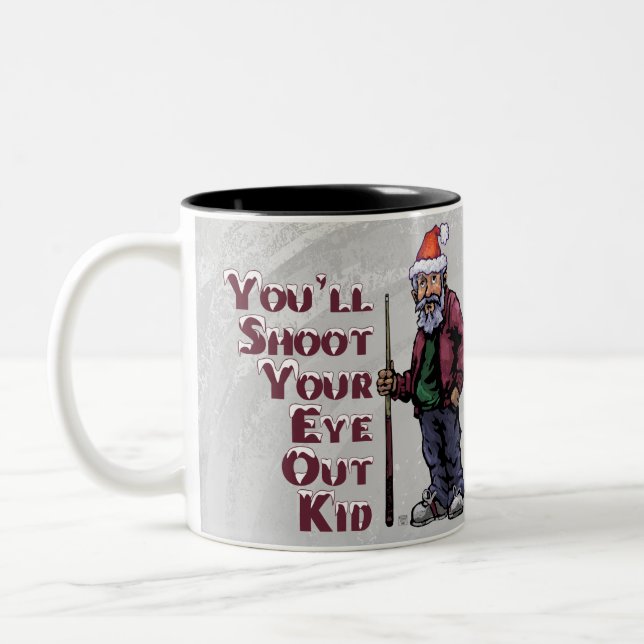 Tasse 2 Couleurs Tirer l'oeil dehors (Gauche)