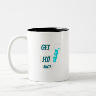 Tasse 2 Couleurs Tirer sur votre infirmière la grippe Tirer sur une