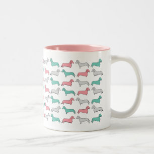 Tasse 2 Couleurs Tiret de Doxie - rose