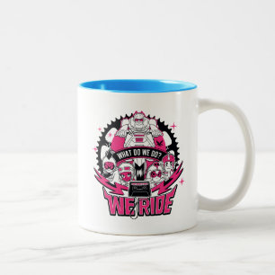 Tasse 2 Couleurs Titans Ados, allez !   Retro Moto Graphic