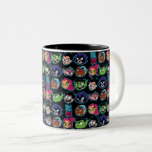 Tasse 2 Couleurs Titans Ados, allez !   Titans Motif en chef