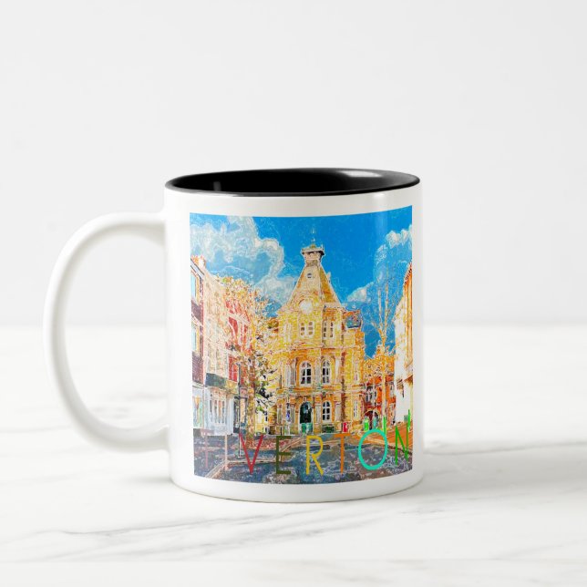 Tasse 2 Couleurs Tiverton (Gauche)