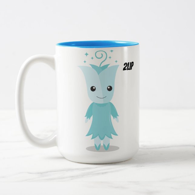 Tasse 2 Couleurs Tlip Combo Mug, 15 oz (Gauche)