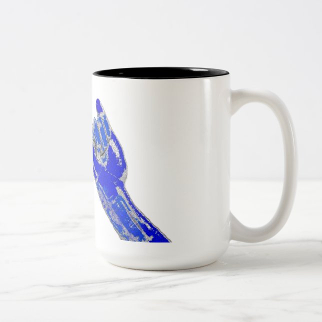 Tasse 2 Couleurs together we  will overcome (Droit)