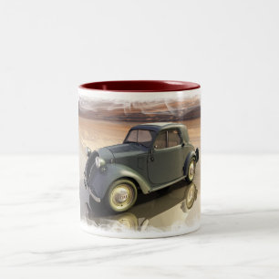 Tasse 2 Couleurs Topolino de Fiat 500 Topolino