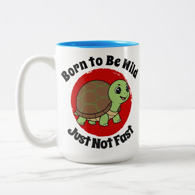 Tasse 2 Couleurs tortue  (Gauche)