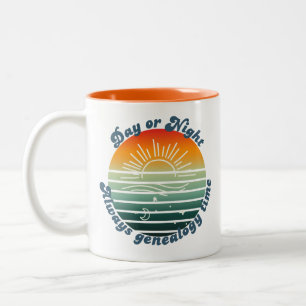 Tasse 2 Couleurs Toujours le moment de la généalogie