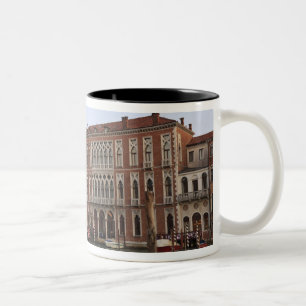 Tasse 2 Couleurs Touriste dans les gondoles de Santa Maria del Gigl
