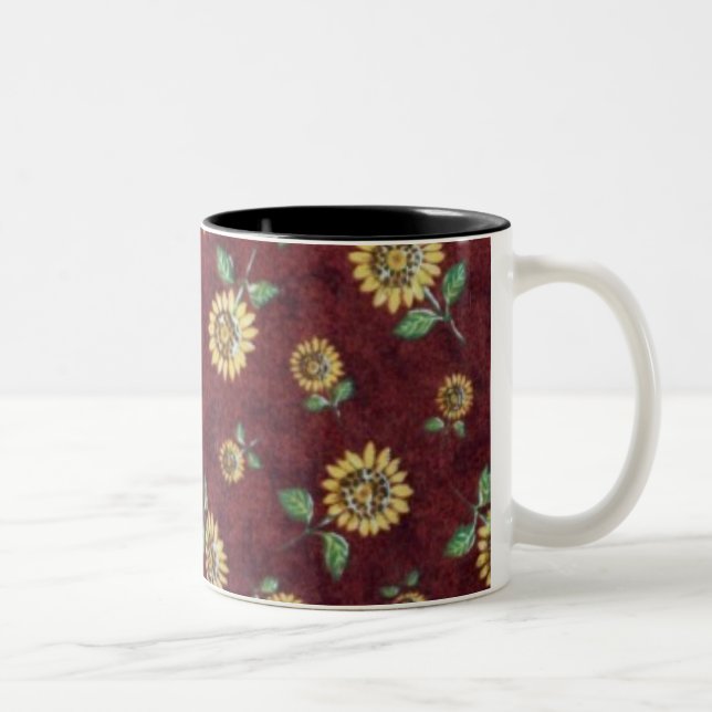 TASSE 2 COULEURS TOURNESOLS (Droit)
