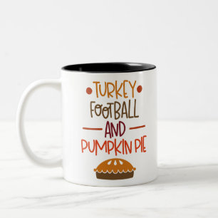 Tasse 2 Couleurs Tourte de football et de citrouille en Turquie
