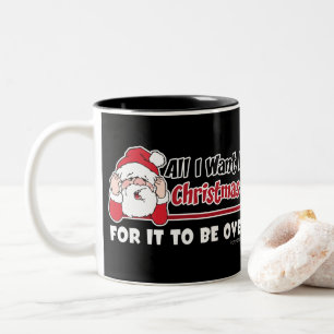 Tasse 2 Couleurs Tous que je veux pour le noir drôle fumiste de Ba