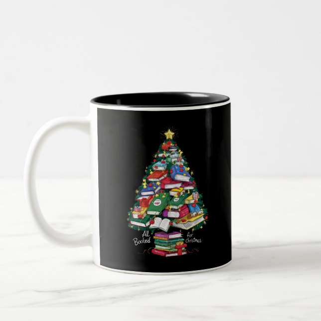 Tasse 2 Couleurs Tous Réservés Pour Noël Livre Xmas (Gauche)