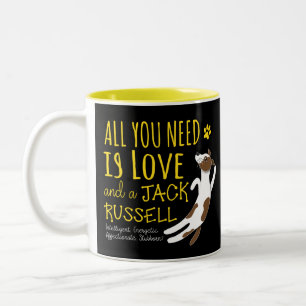 Tasse 2 Couleurs Tout ce dont vous avez besoin, c'est d'amour et de
