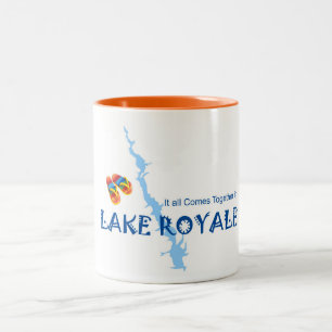 Tasse 2 Couleurs Tout se réunit dans le lac Royale