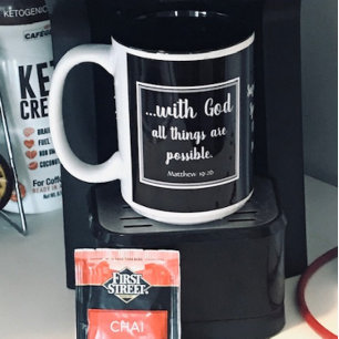 Tasse 2 Couleurs Toutes les choses possibles Noir violet Inspiratio