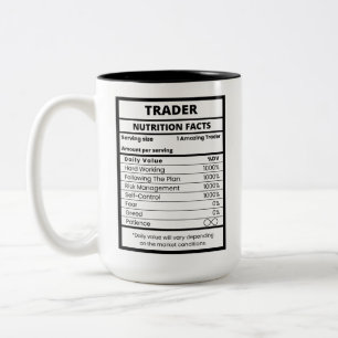 Tasse 2 Couleurs Trader Funny Stock spécialiste du marché