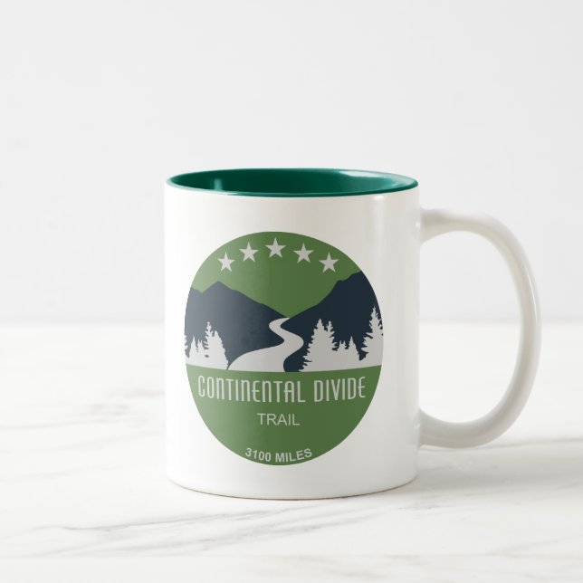 Tasse 2 Couleurs Trail Continental Divide (Droit)