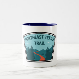 Tasse 2 Couleurs Trail du nord-est du Texas
