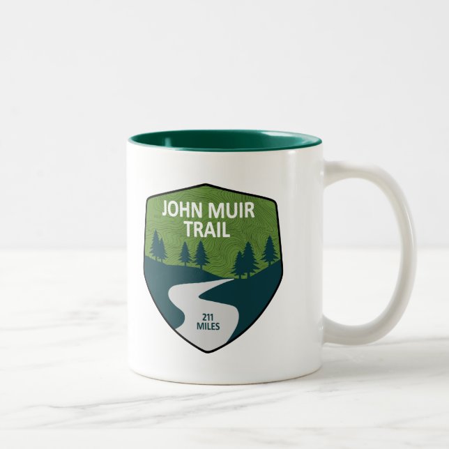 Tasse 2 Couleurs Trail John Muir (Droit)