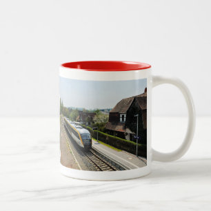 Tasse 2 Couleurs Train de voyageurs à Korbach Sud