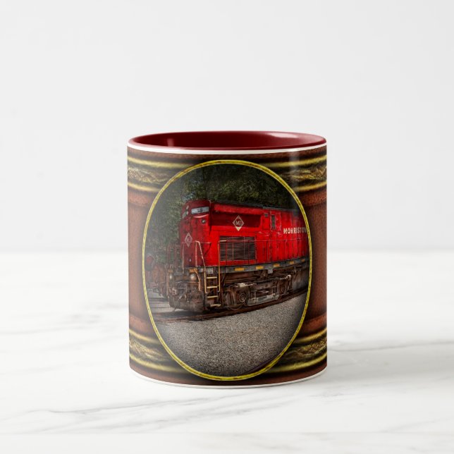 Tasse 2 Couleurs Train - Diesel - Morristown Erie (Centre)