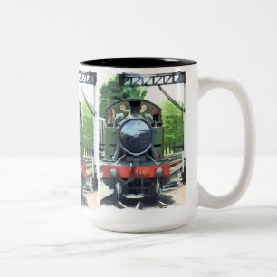 TASSE 2 COULEURS TRAINS À VAPEUR