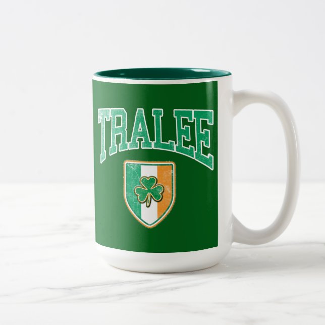 Tasse 2 Couleurs TRALEE Irlande (Droit)