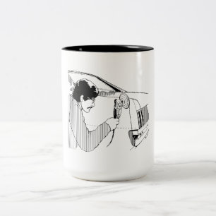 Tasse 2 Couleurs Travailleur automatique de corps