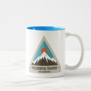 Tasse 2 Couleurs Traversée présidentielle triangle du New Hampshire