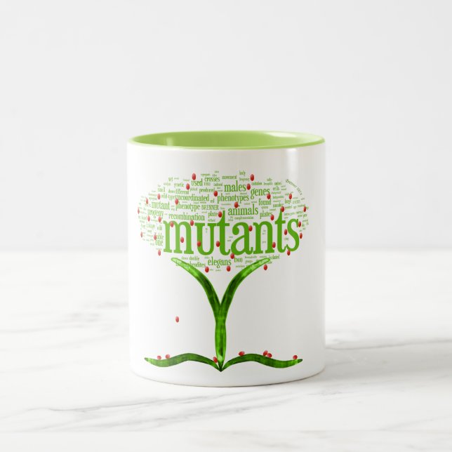 Tasse 2 Couleurs tree2b (Centre)