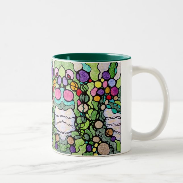 Tasse 2 Couleurs Tree of Life (Droit)