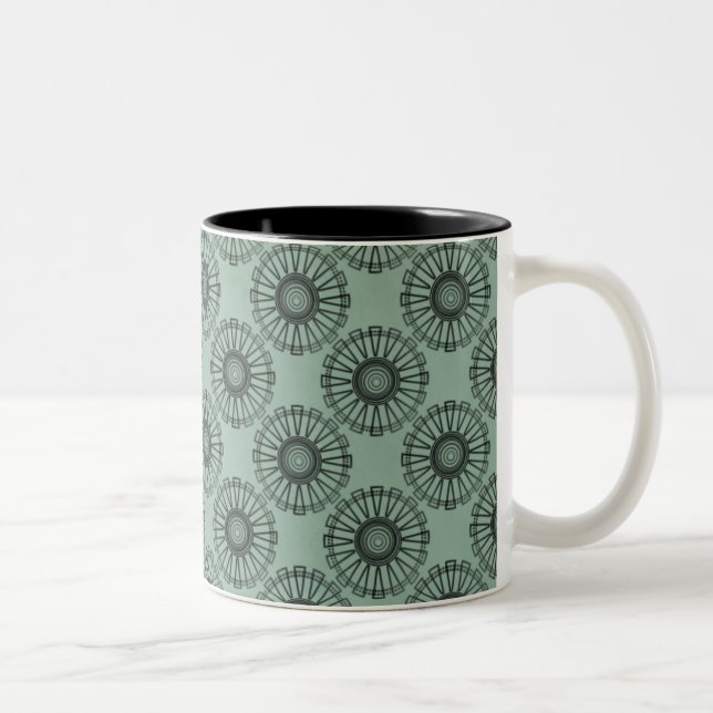 Tasse 2 Couleurs Trendsetter Mug, Sage (Droit)