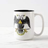 trente-deuxième Noir écossais Eagle de rite de