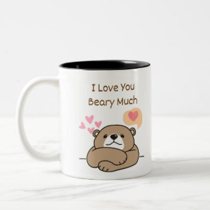 Tasse 2 Couleurs Très Brown amour de l'ours