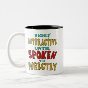 Tasse 2 Couleurs Très interactif jusqu'à ce qu'on lui parle directe